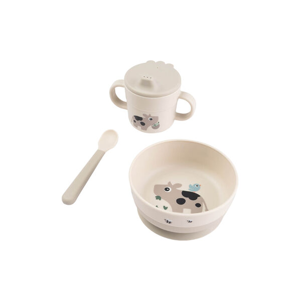 Tiny Farm Foodie First Meal Set with Suction, sand, Done by Deer