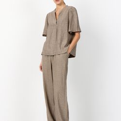 LR-NAJA 7 Bukser, falcon melange, Levet&eacute; Room