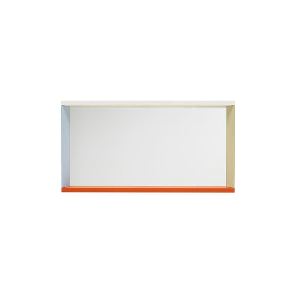Colour Frame Mirror Medium, blue/orange, Vitra 