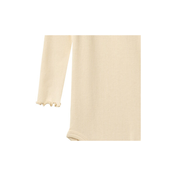 Rib Body L/S Lotta, barely apricot, Wheat