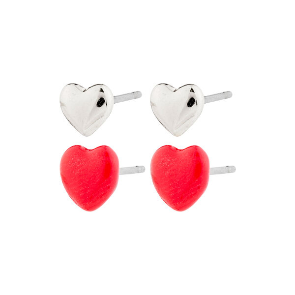 MAEVE Studs 2 set, silver plated, Pilgrim