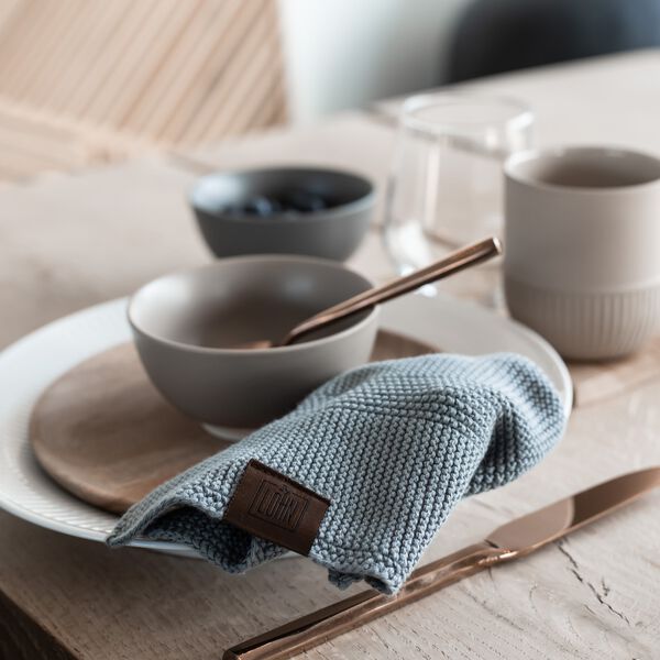Knitted Cloth, spanish grey Knitted Cloth, spanish grey, By LOHN