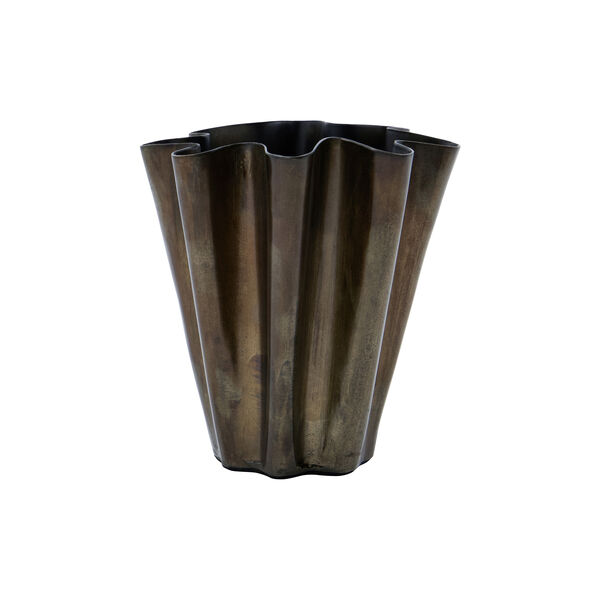 HDFlood Vase, antique brown, House Doctor