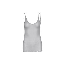Cotton Spaghetti Top, grey, Seamless Basic
