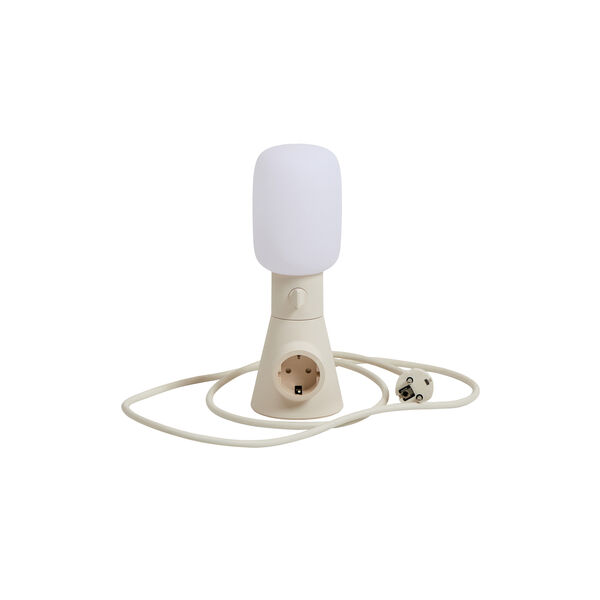 Plug-in Lamp, pearl Plug-in Lamp, pearl, Pedestal