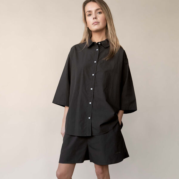 Cecilia Shirt, black, Studio Feder