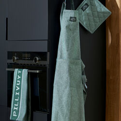 Recycle Apron, green, Pillivuyt