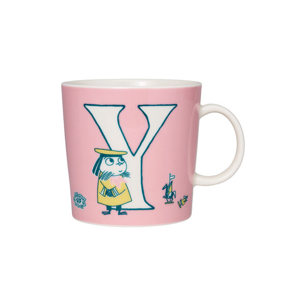 Moomin Mug 40 cl Alphabet Y, Moomin Arabia