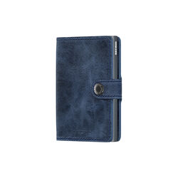 Miniwallet, vintage blue, Secrid