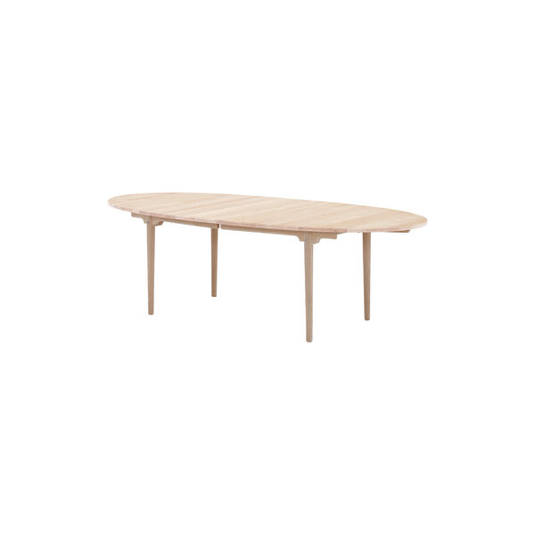 CH339 Dining Table, white oiled oak, Carl Hansen & S&oslash;n
