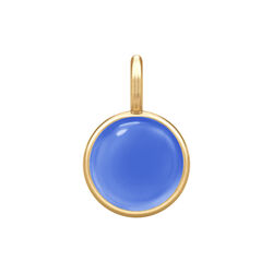 Little Prime Pendant, gold/royal blue, Julie Sandlau