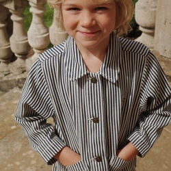 Fender Jacket, naval stripe, Konges Sl&oslash;jd