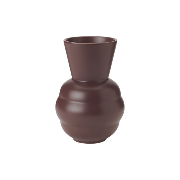 Tortus Archie vase No 1, bordeaux, Knabstrup Keramik