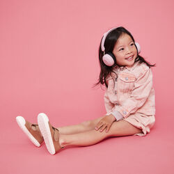 Buzz Junior Safe Audio headphones, dusty rose, Kreafunk