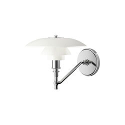 PH 3/2 Wall Lamp, chrome, Louis Poulsen