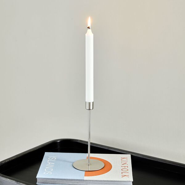 HDAnit Candle stand Large, silver finish, House Doctor