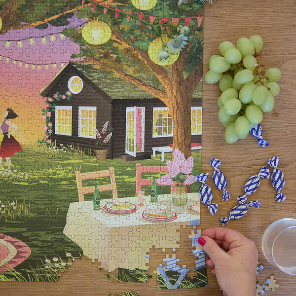 Garden Party Puzzle 1000 pieces, ViSSEVASSE