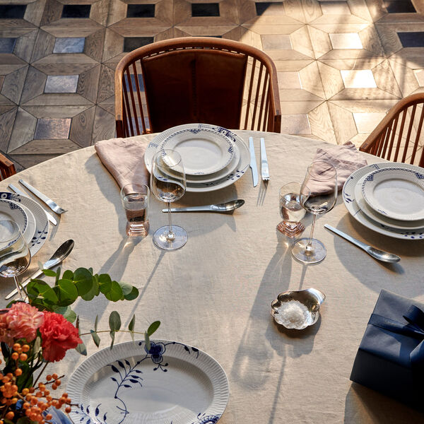 Blue Fluted Mega Oval Dish 30.5 cm, Royal Copenhagen