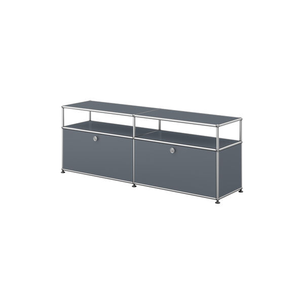 USM Haller | Model O2 | USM Mid-Grey | TV Furniture, USM Haller