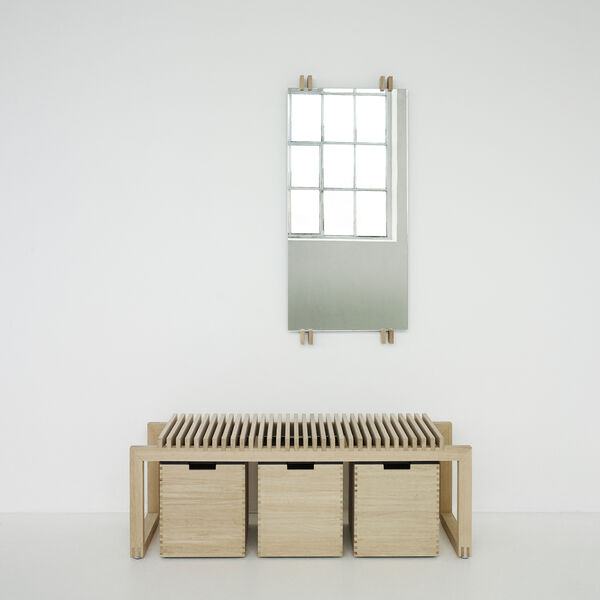 Cutter Mirror, oak Cutter Mirror, oak, Skagerak by Fritz Hansen