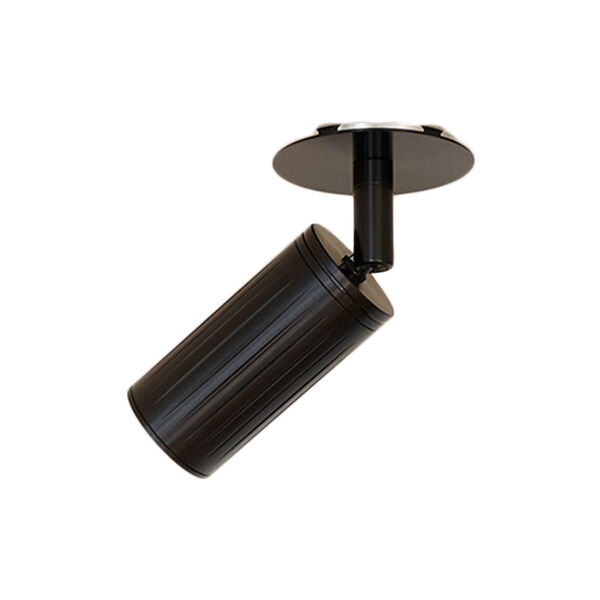 Luminar Box Mount Ceiling Light, gunmetal black, Rama Lights