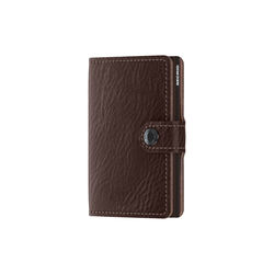 Miniwallet, vegetable tanned espresso/brown, Secrid