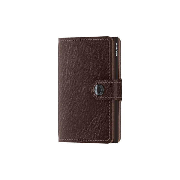 Miniwallet, vegetable tanned espresso/brown, Secrid