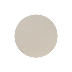 Nupo table mat Circle L, oyster white, LIND DNA