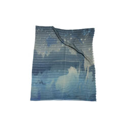 KISSED BY THE RAIN scarf, blue, Bella Ballou