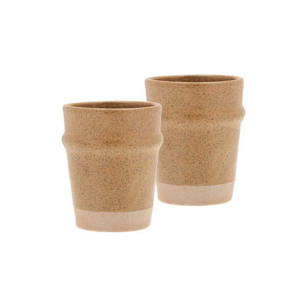 Evig Mug 2 pcs, amber, Villa Collection