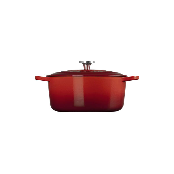 Signature Round Cocotte | 28 cm | Cerise, Le Creuset