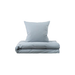 EVEN STRIPE Bedding, blue haze, Georg Jensen Damask