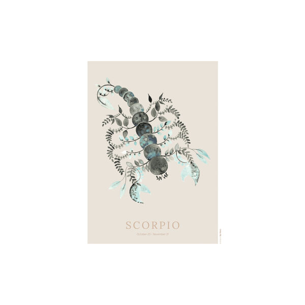Scorpio Poster, All by Voss
