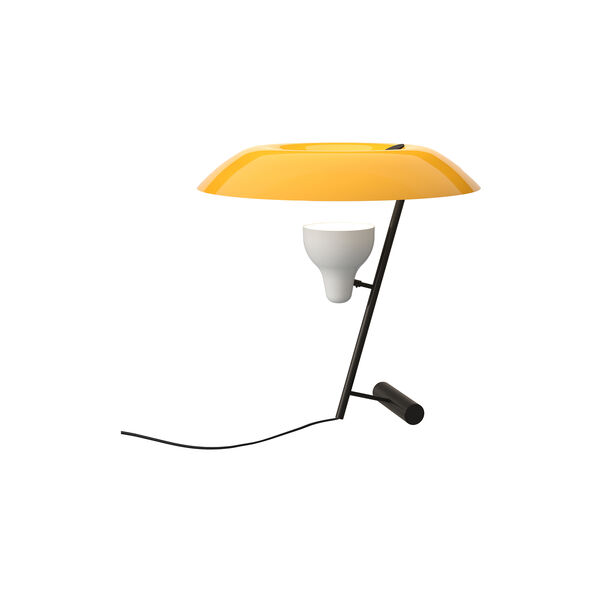 Model 548 Table Lamp, yellow/dark burnished brass, Astep