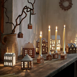 Gingerbread Advent candle holders, Kähler