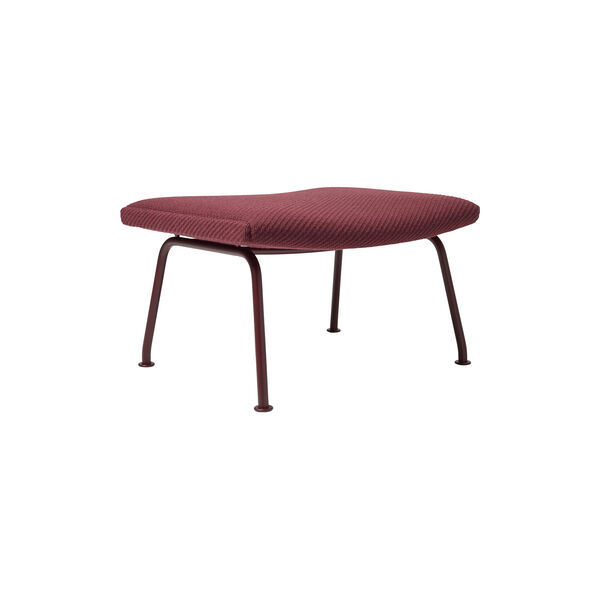 CH446 | Footstool | Umi 64291 Deep Burgundy, Carl Hansen & S&oslash;n