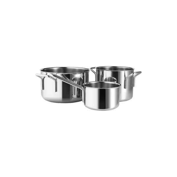 Stainless Steel Cookware Set 3 pcs, Eva Trio
