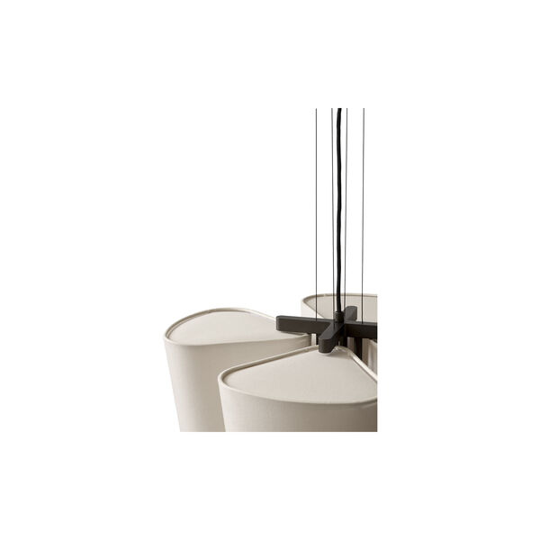 Bella SC114 | Bronzed/Soft Canvas | Chandelier, &Tradition