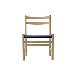 CH47 Dining Chair, soap treated oak/black, Carl Hansen & Søn