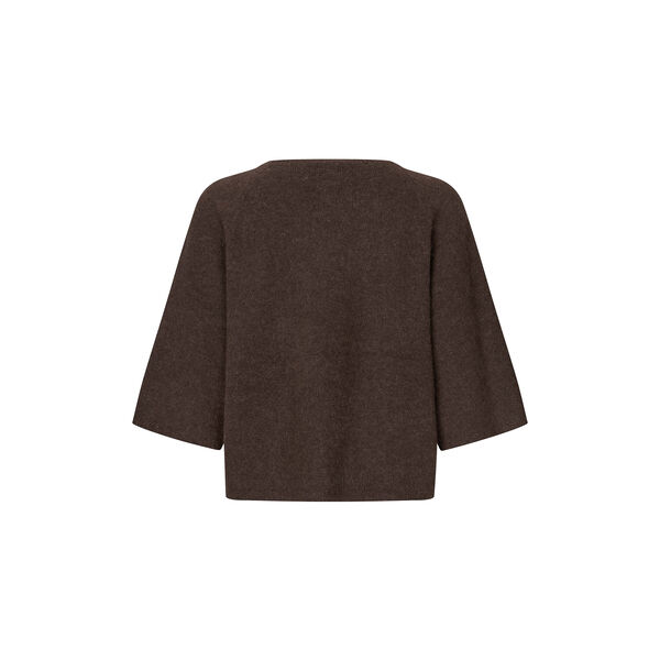 Gabby Knit SS O-Neck, demitasse, Second Female