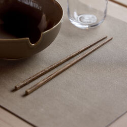Shoku Placemat 4 pcs, soft beige, Villa Collection