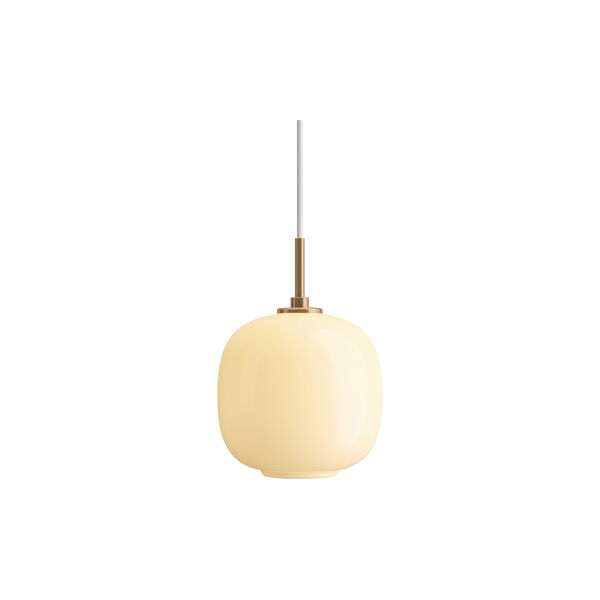 VL45 Radiohus Pendant, pale yellow, Louis Poulsen