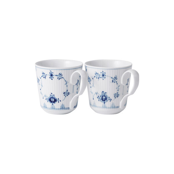 Blue Fluted Plain Mug 28 cl, Royal Copenhagen