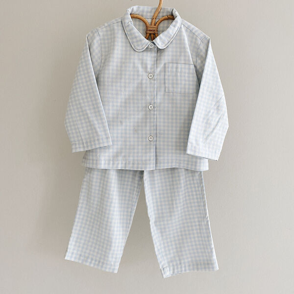 Classic Pyjamas, blue gingham Classic Pyjamas, blue gingham, Lalaby