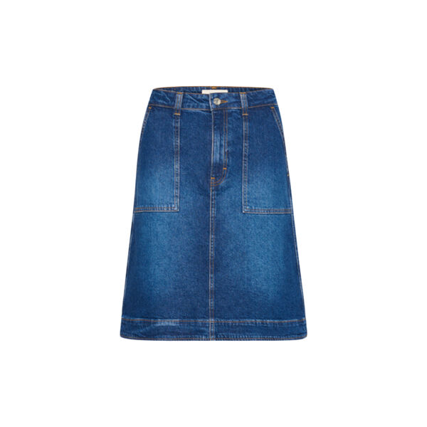 TammiePW Skirt, medium dark blue denim TammiePW Skirt, medium dark blue denim, Part Two