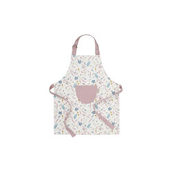Kids Apron, pressed leaves rose, Cam Cam Copenhagen