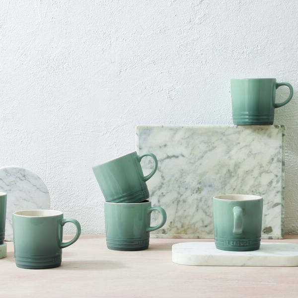 Espresso Mug, sea salt, Le Creuset