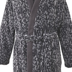 Melli Bath Robe, grey, BOSS Home