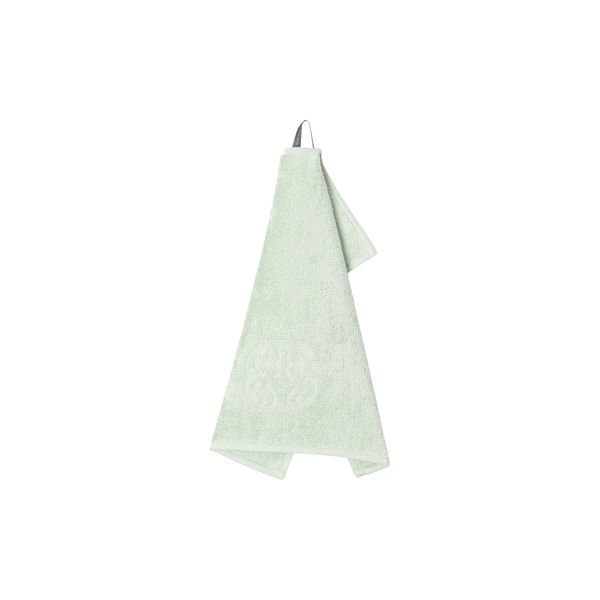 DAMASK TERRY facecloth, glass green DAMASK TERRY facecloth, glass green, Georg Jensen Damask