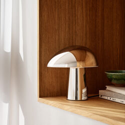 Night Owl&trade; bordlampe, polished steel, Fritz Hansen